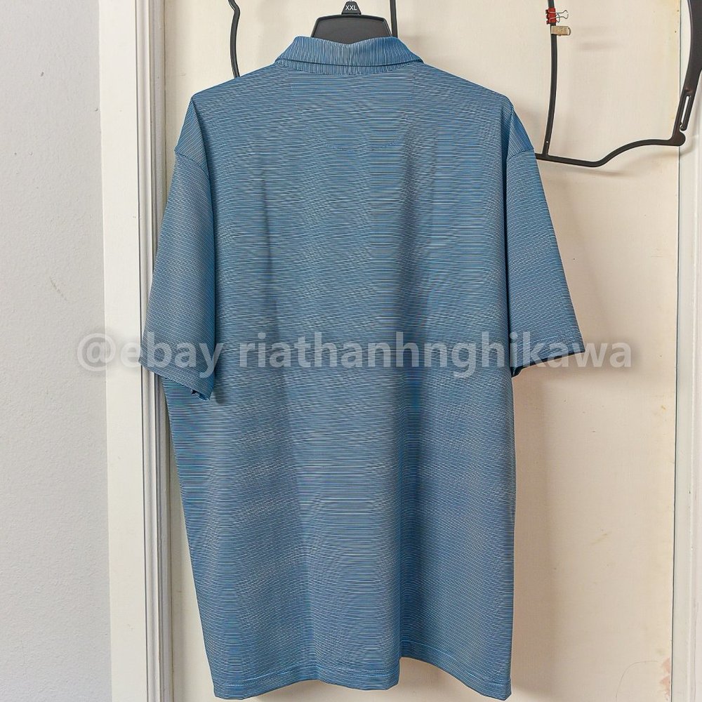 Greg Norman Men’s ML75 Polo BLUE - Picture 3 of 4